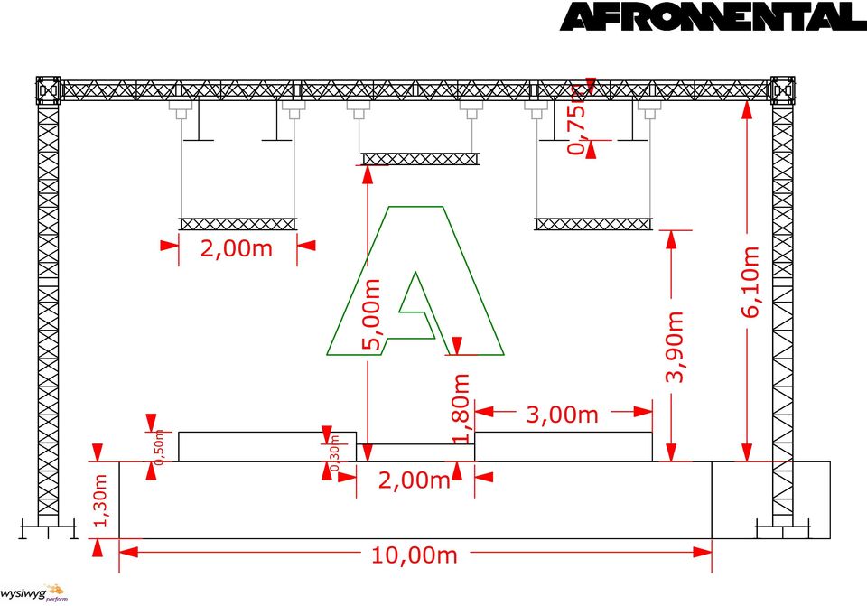 0,30m 1,80m 5,00m