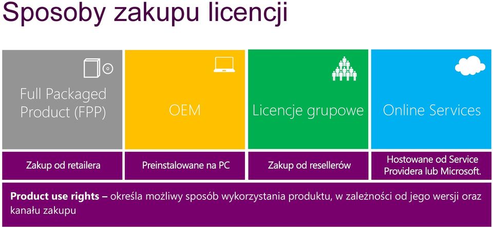 use rights określa możliwy sposób wykorzystania