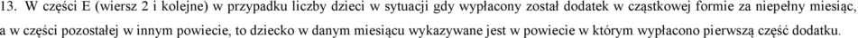 niepełny, a w części pozostałej w innym powiecie, to dziecko w