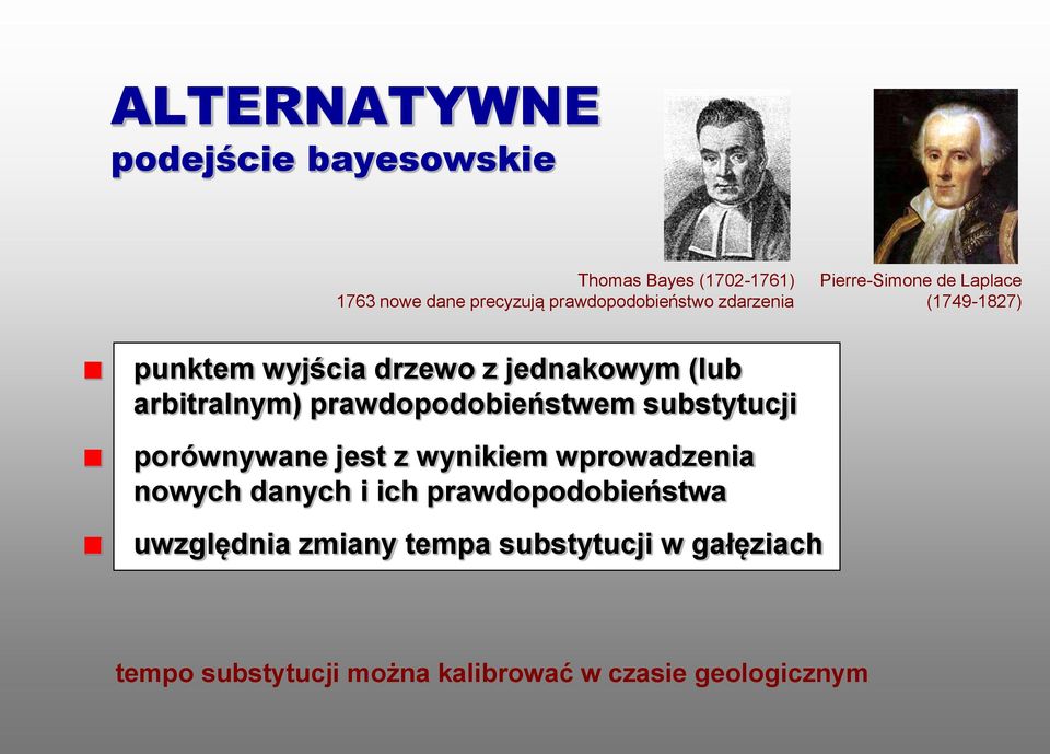 prawdopodobieństwem substytucji porównywane jest z wynikiem wprowadzenia nowych danych i ich