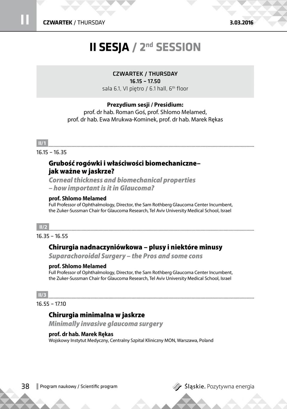 Corneal thickness and biomechanical properties how important is it in Glaucoma? prof.