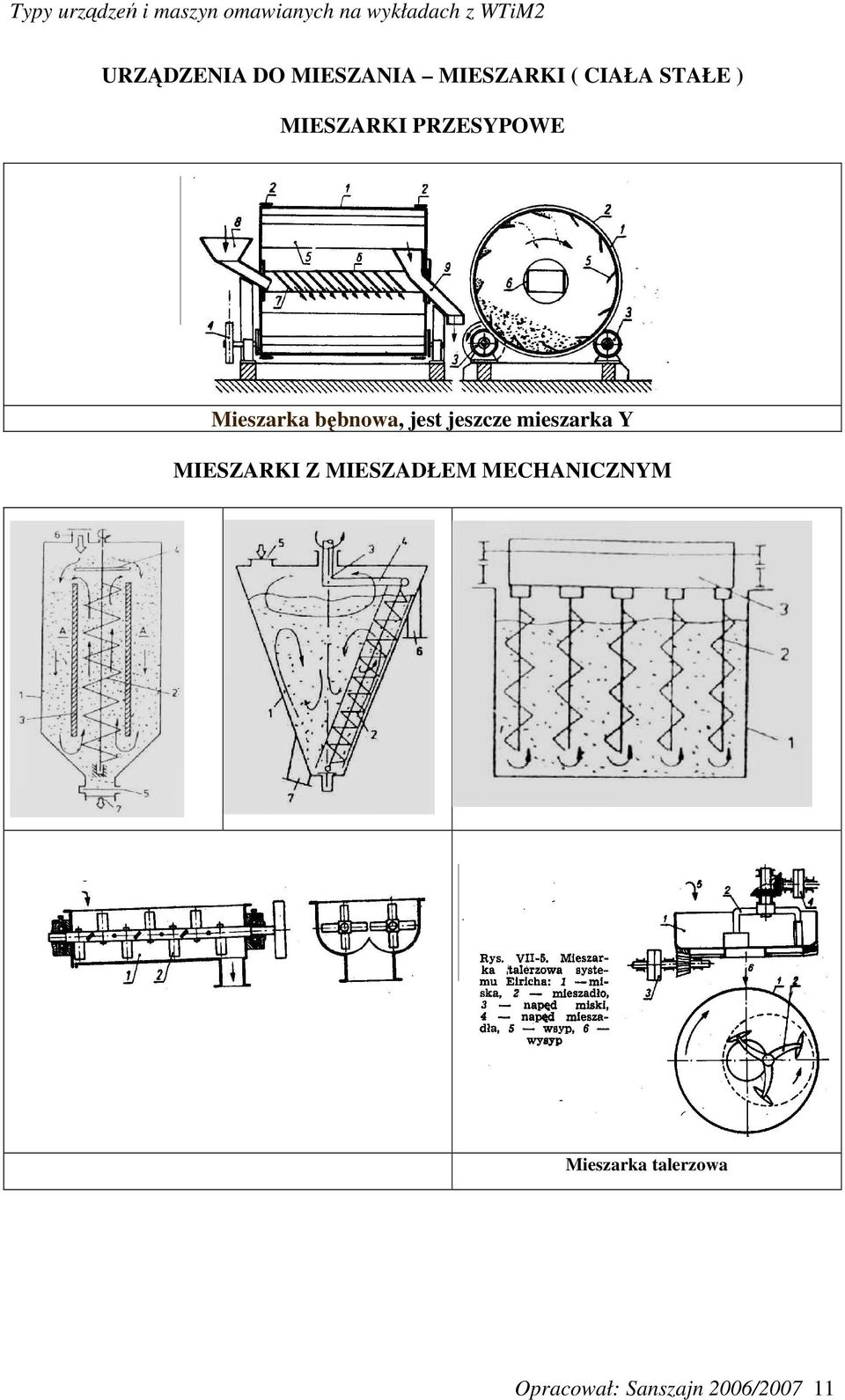 jeszcze mieszarka Y MIESZARKI Z MIESZADŁEM