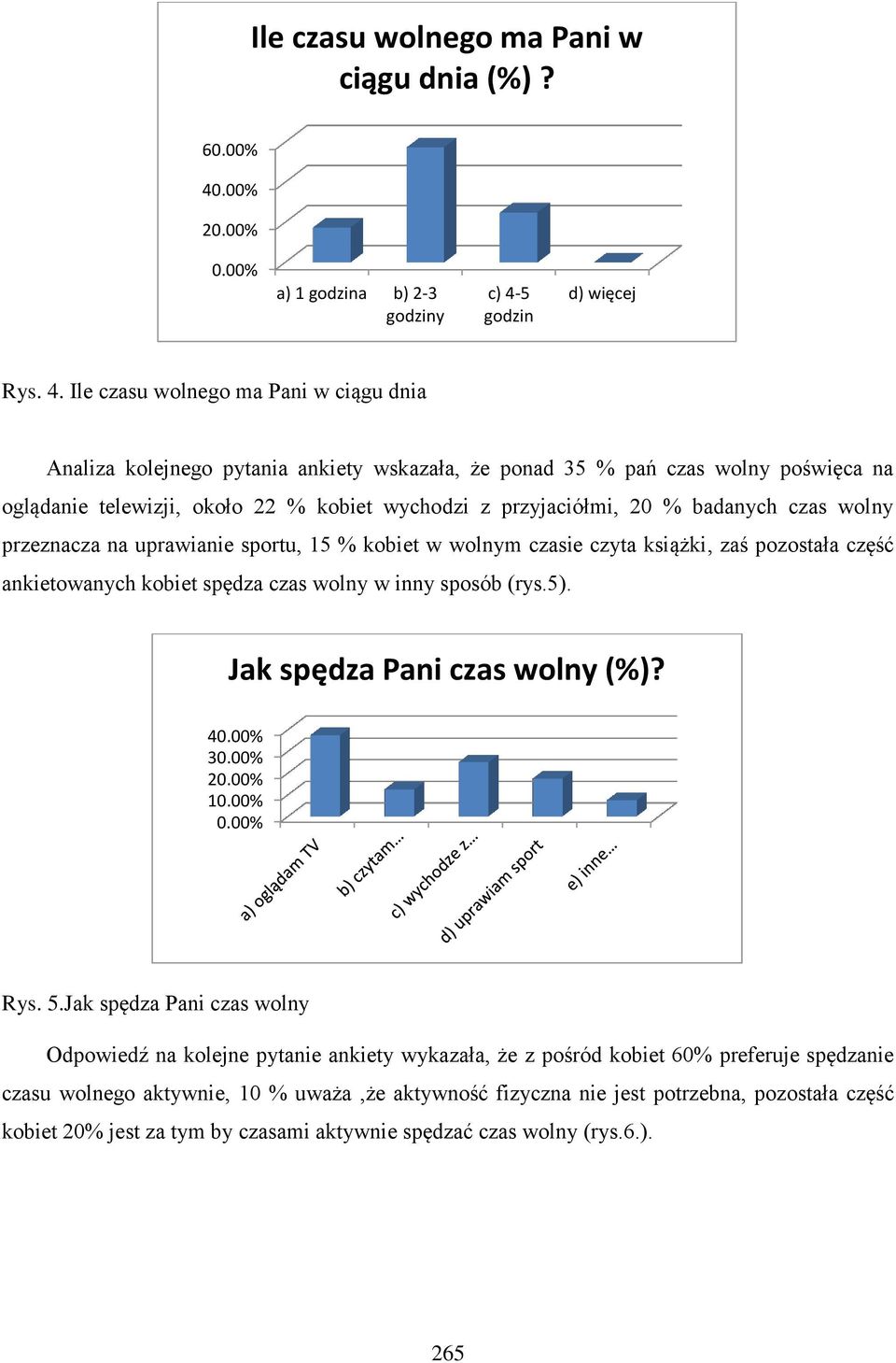 5 godzin d) więcej Rys. 4.