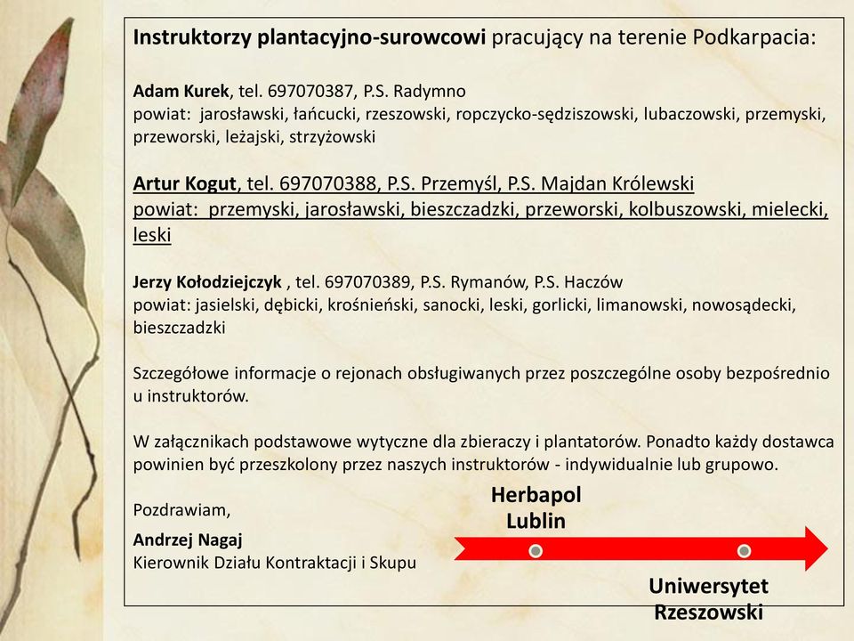 Przemyśl, P.S.