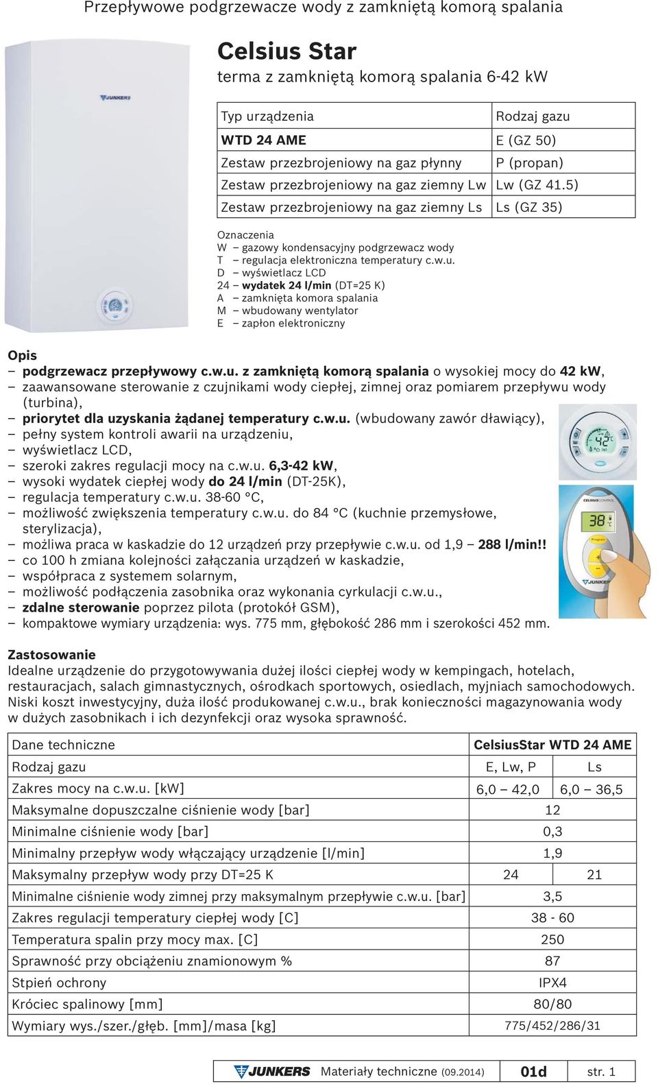 acja elektroniczna temperatur