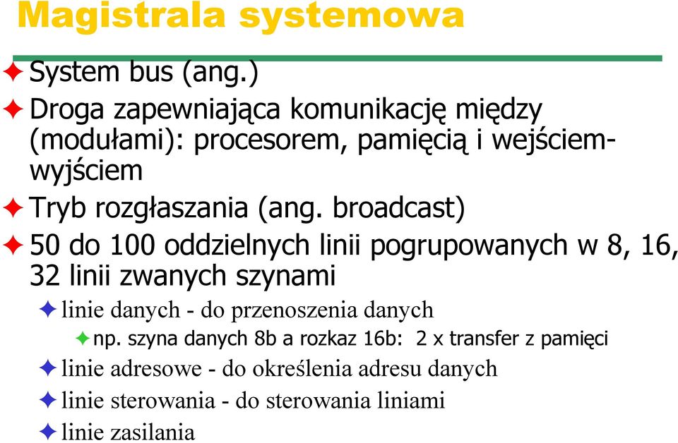 rozgłaszania (ang.