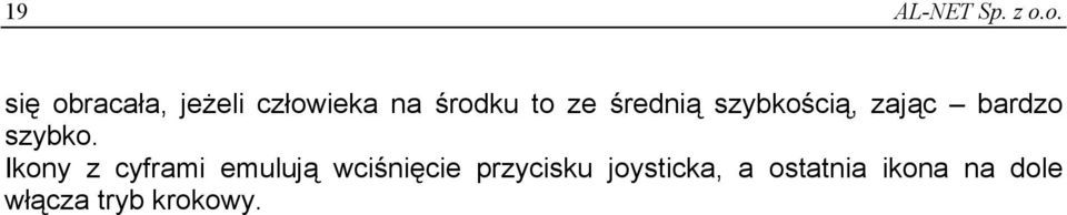 średnią szybkością, zając bardzo szybko.