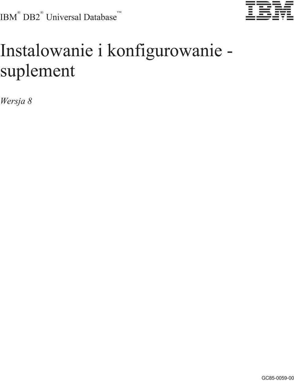 i konfigurowanie -