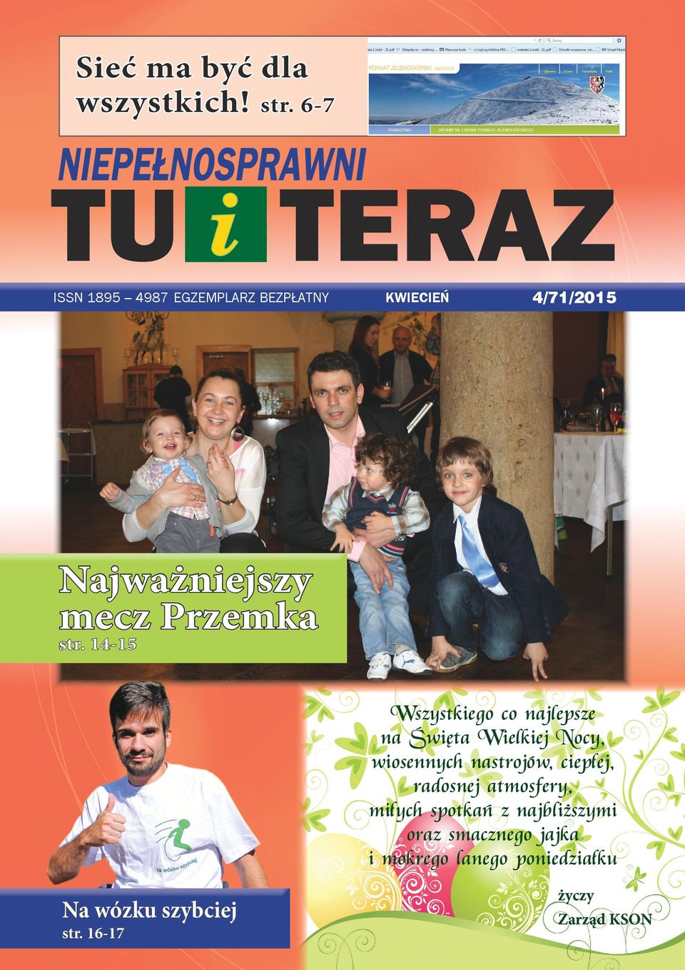 14-15 Wszystkiego co najlepsze na Święta Wielkiej Nocy, wiosennych nastrojów, ciepłej,