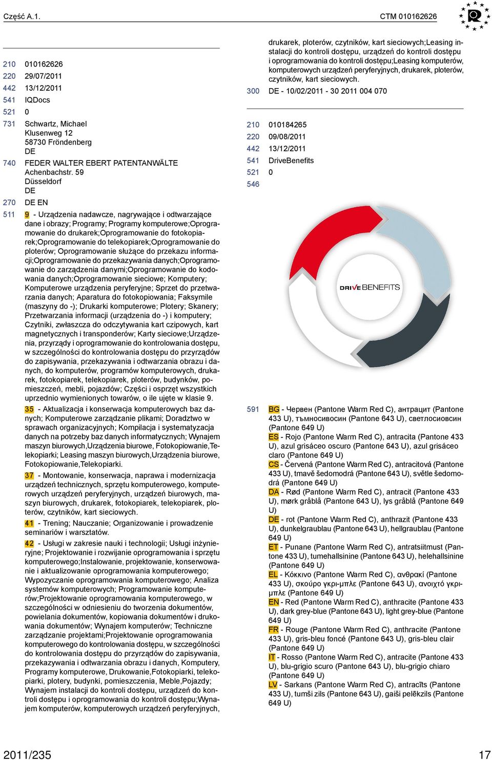 telekopiarek;oprogramowanie do ploterów; Oprogramowanie służące do przekazu informacji;oprogramowanie do przekazywania danych;oprogramowanie do zarządzenia danymi;oprogramowanie do kodowania