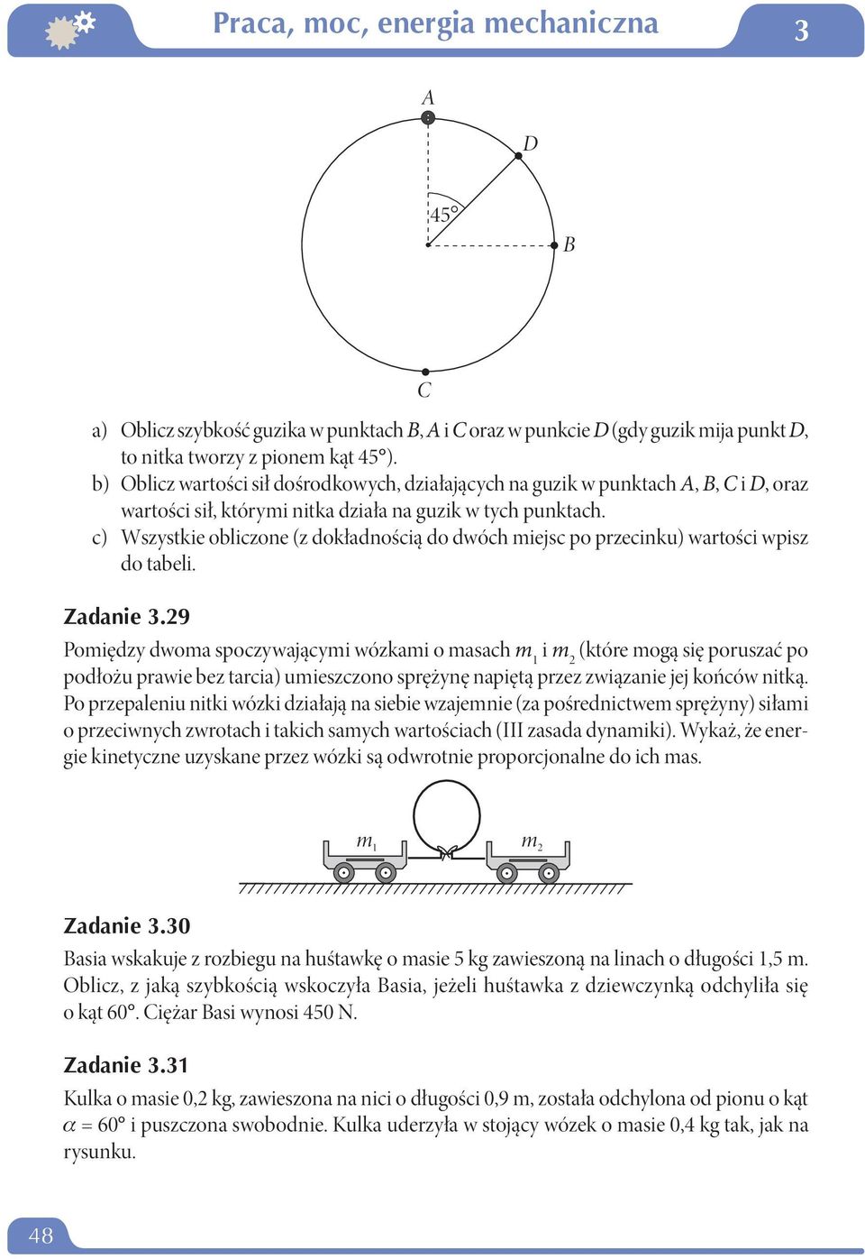 c) Wszystkie obliczone (z dokładnością do dwóch miejsc po przecinku) wartości wpisz do tabeli.