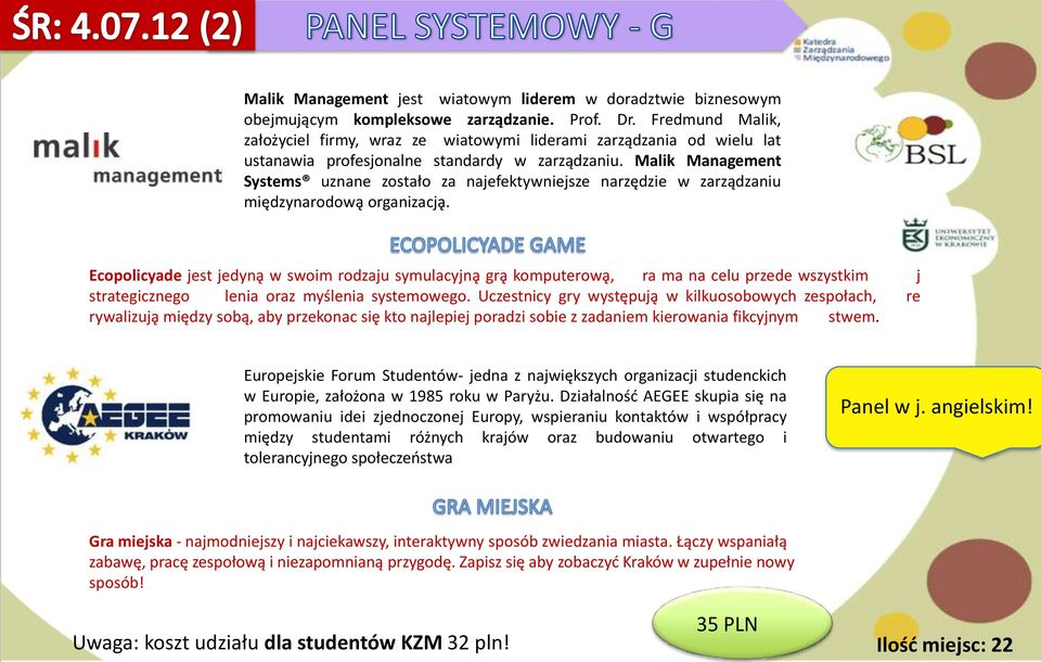 Malik Management Systems uznane zostało za najefektywniejsze narzędzie w zarządzaniu międzynarodowa organizacja.