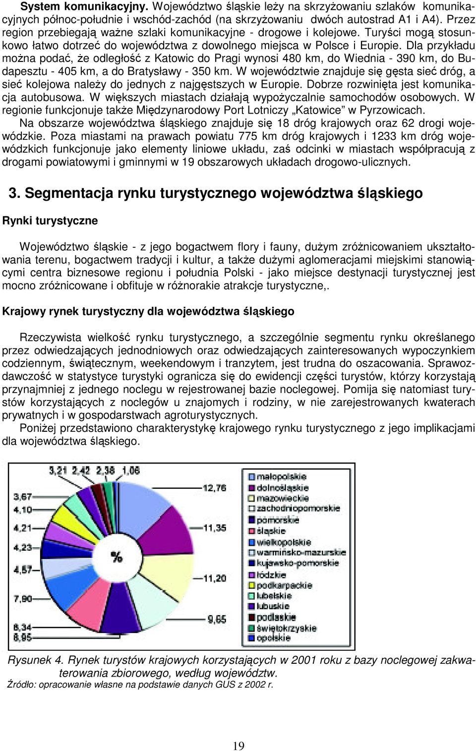 Dla przykładu mona poda, e odległo z Katowic do Pragi wynosi 480 km, do Wiednia - 390 km, do Budapesztu - 405 km, a do Bratysławy - 350 km.