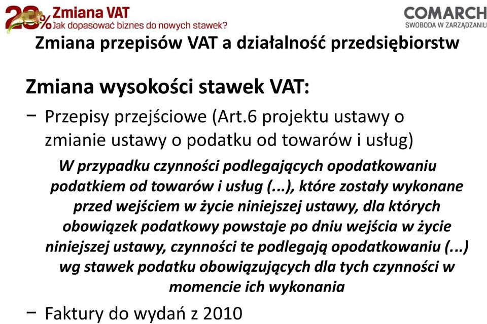 od towarów i usług (.