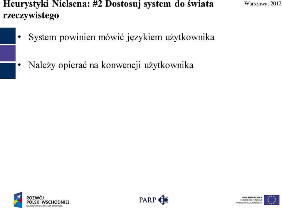 System powinien mówić językiem