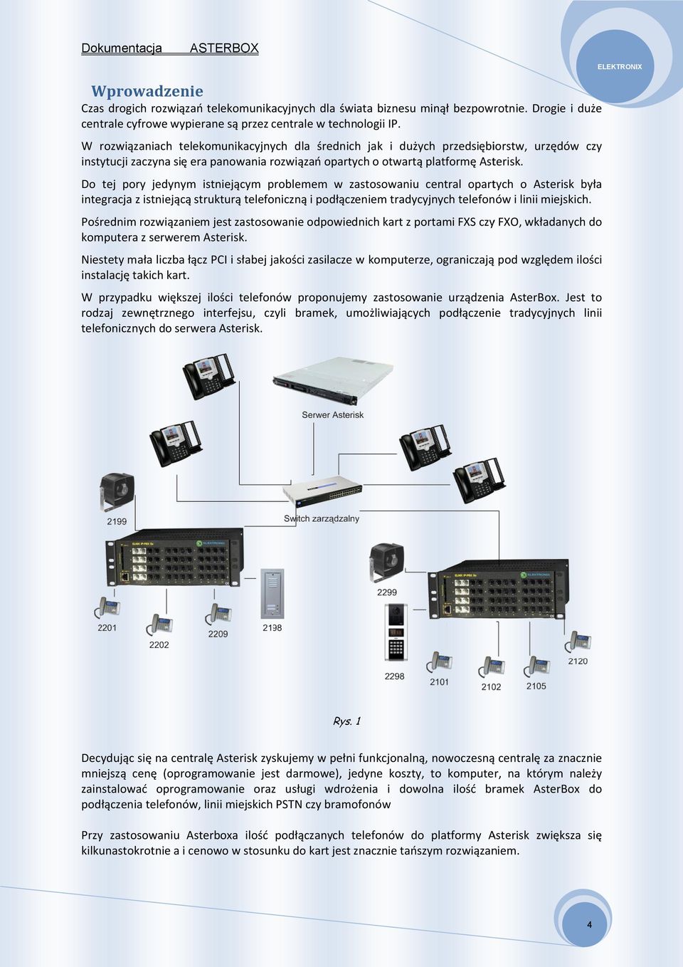 Do tej pory jedynym istniejącym problemem w zastosowaniu central opartych o Asterisk była integracja z istniejącą strukturą telefoniczną telefoniczną i podłączeniem tradycyjnych telefonów i linii