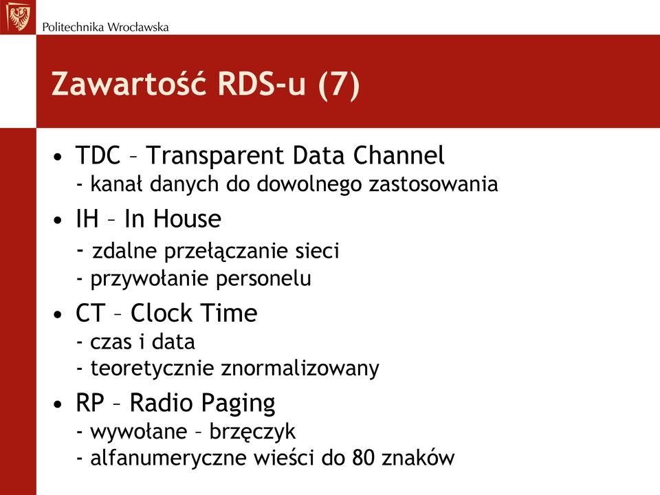 przywołanie personelu CT Clock Time - czas i data - teoretycznie