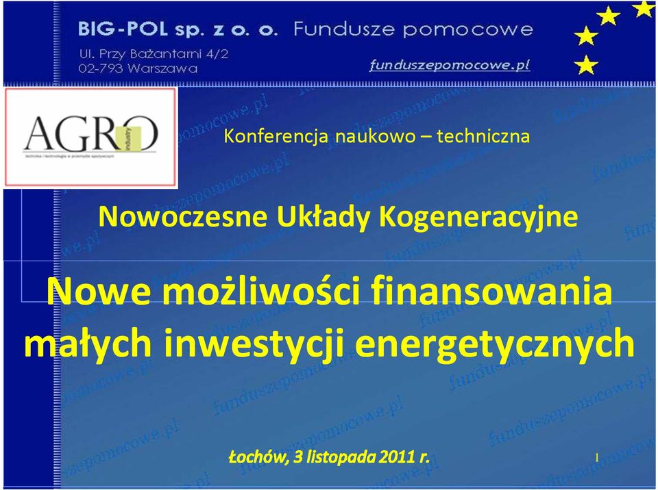 Nowe możliwości finansowania