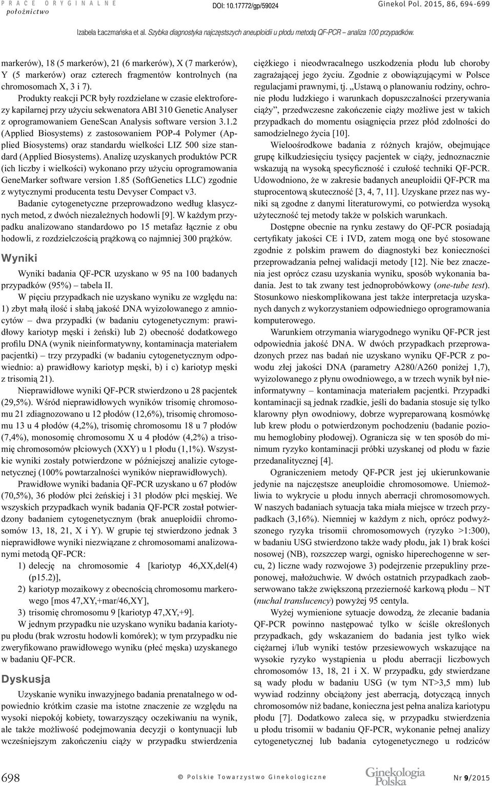 one-tube test nuchal translucency 698