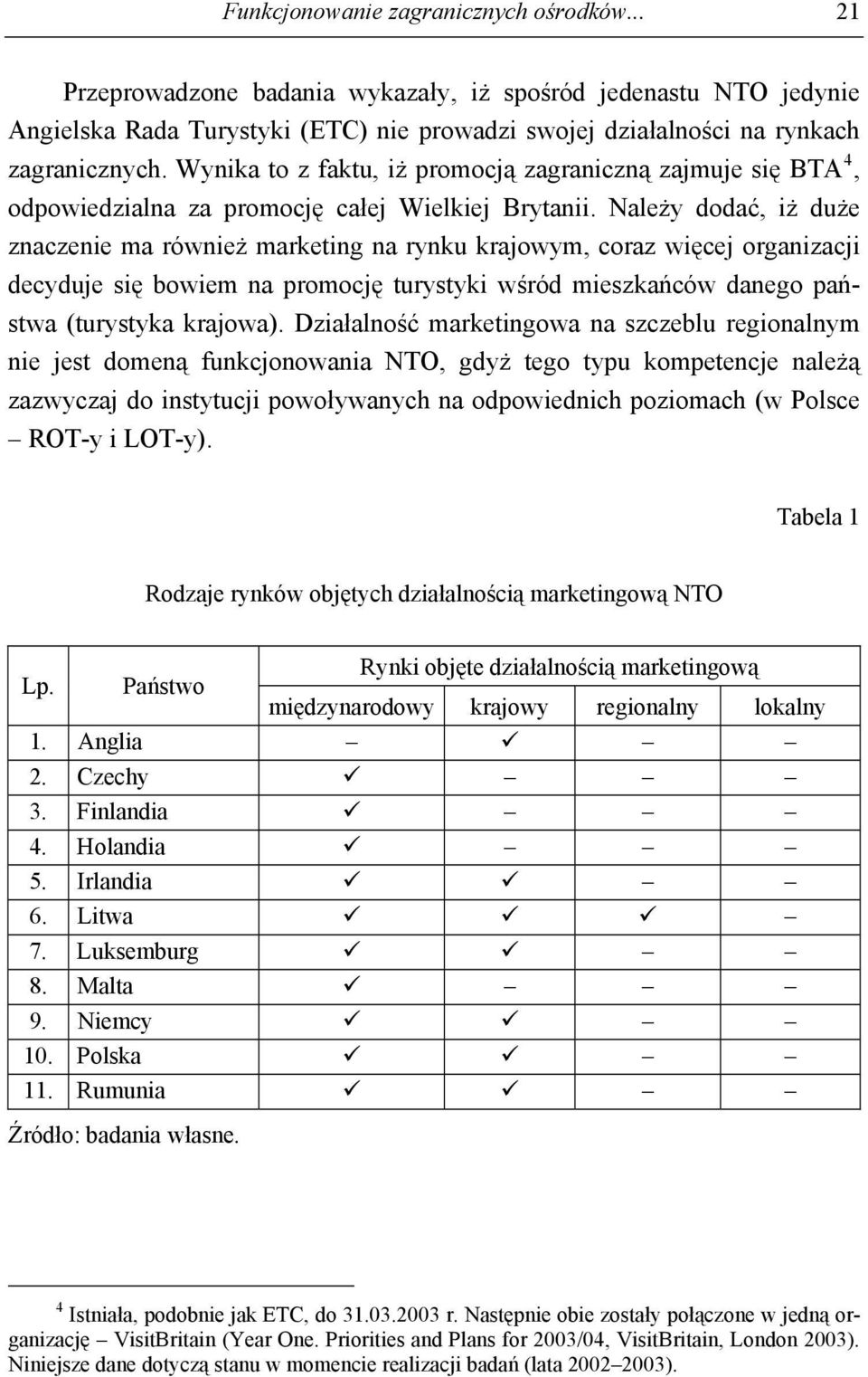 Należy dodać, iż duże znaczenie ma również marketing na rynku krajowym, coraz więcej organizacji decyduje się bowiem na promocję turystyki wśród mieszkańców danego państwa (turystyka krajowa).