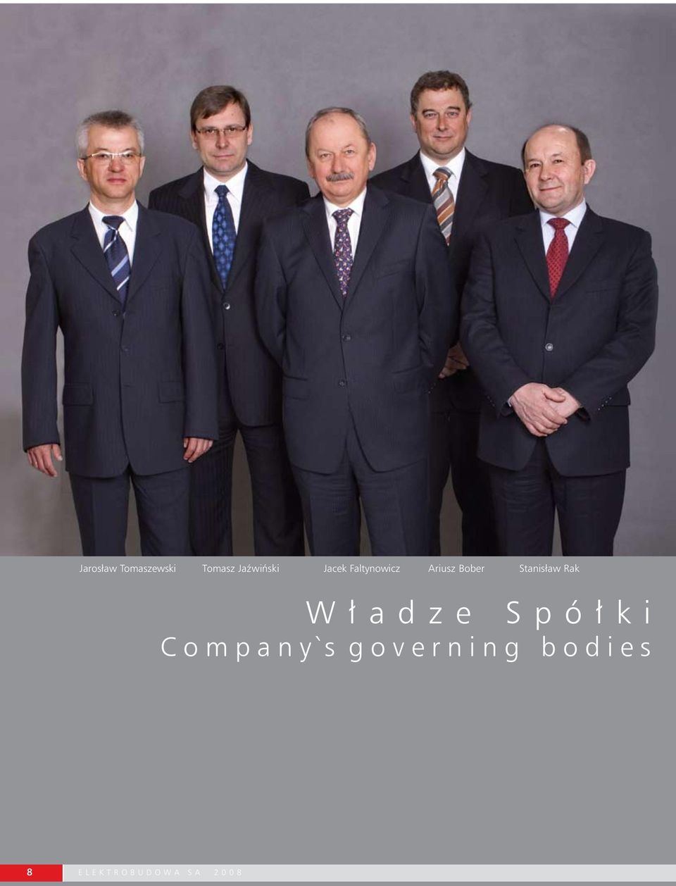 Stanisław Rak W adze Spó ki Company`s