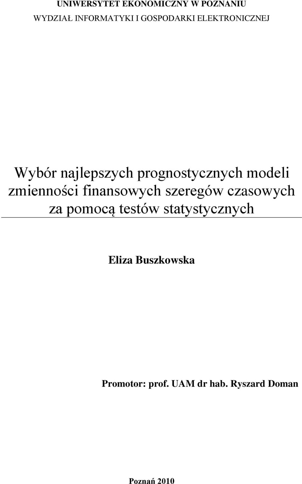 model zmeośc fasowych szeregów czasowych za pomocą esów