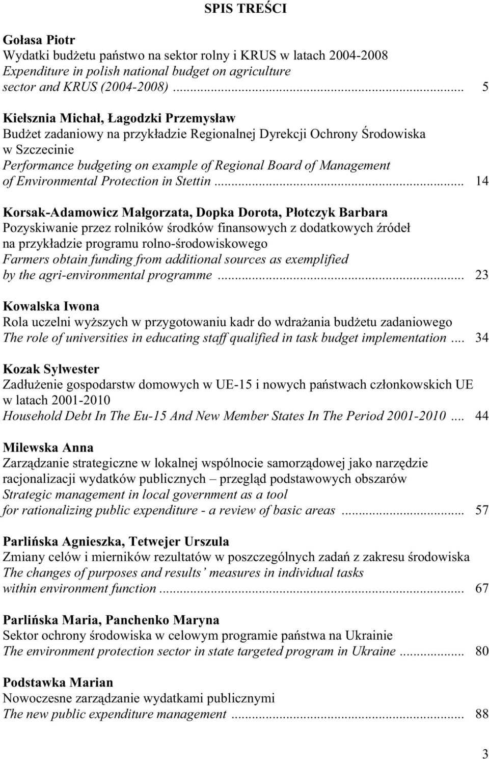 Environmental Protection in Stettin.