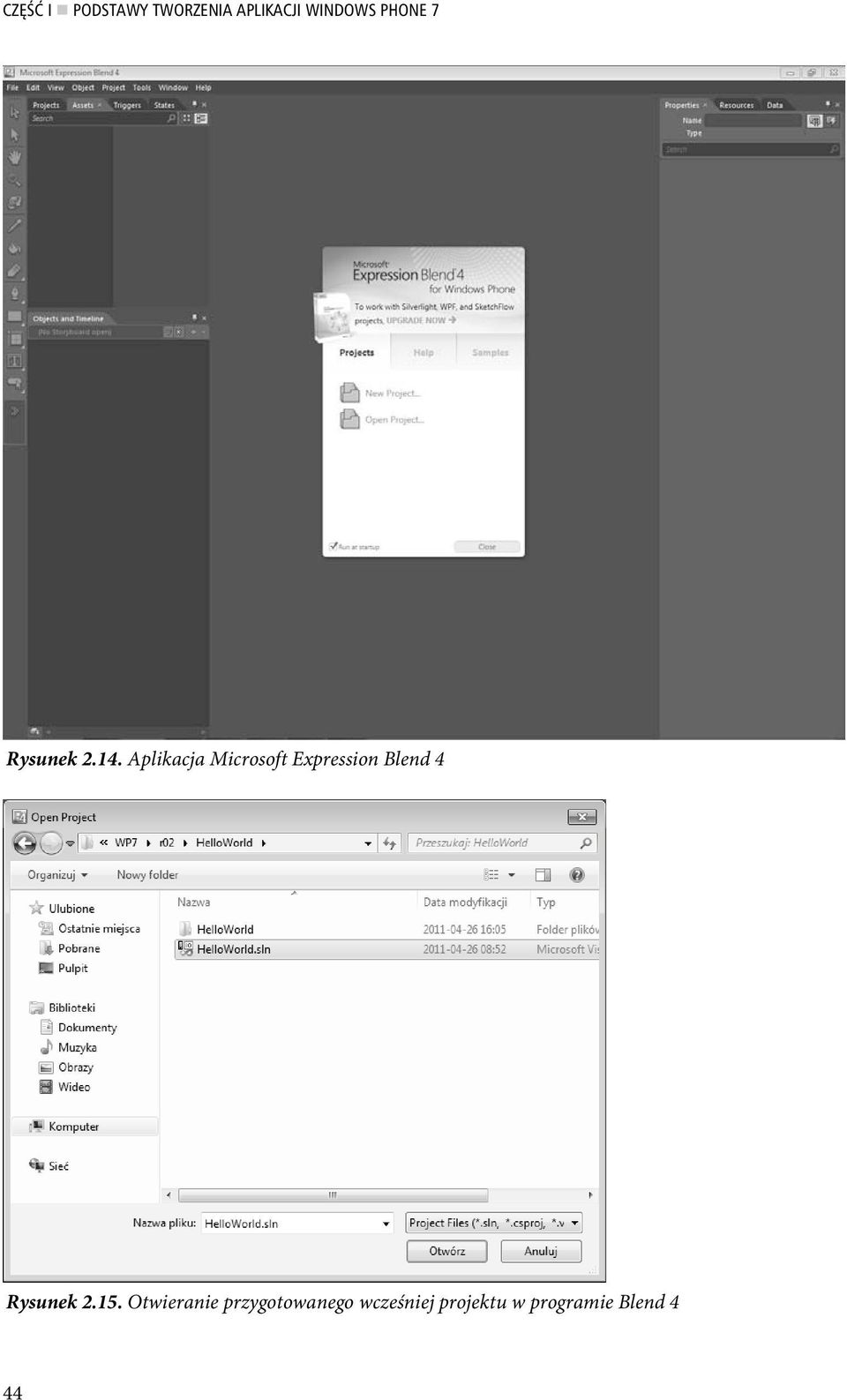 Aplikacja Microsoft Expression Blend 4