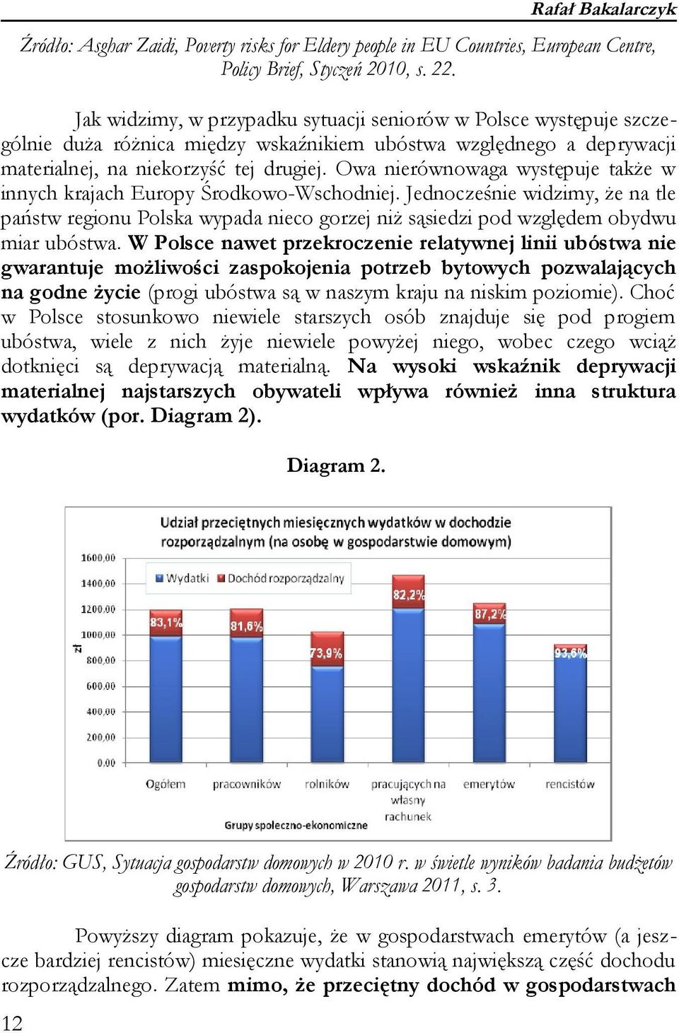 Owa nierównowaga występuje także w innych krajach Europy Środkowo-Wschodniej. Jednocześnie widzimy, że na tle państw regionu Polska wypada nieco gorzej niż sąsiedzi pod względem obydwu miar ubóstwa.