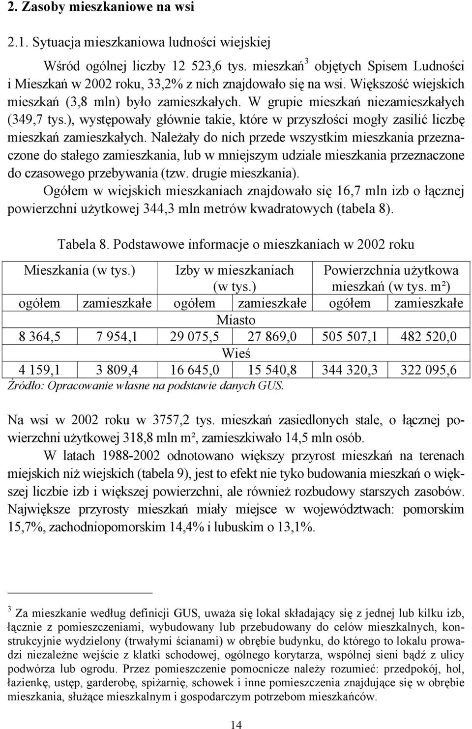 W grupie mieszkań niezamieszkałych (349,7 tys.), występowały głównie takie, które w przyszłości mogły zasilić liczbę mieszkań zamieszkałych.