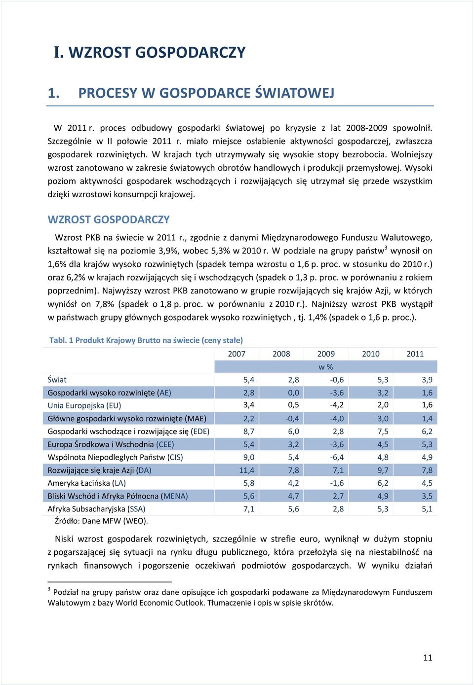 Wolniejszy wzrost zanotowano w zakresie światowych obrotów handlowych i produkcji przemysłowej.