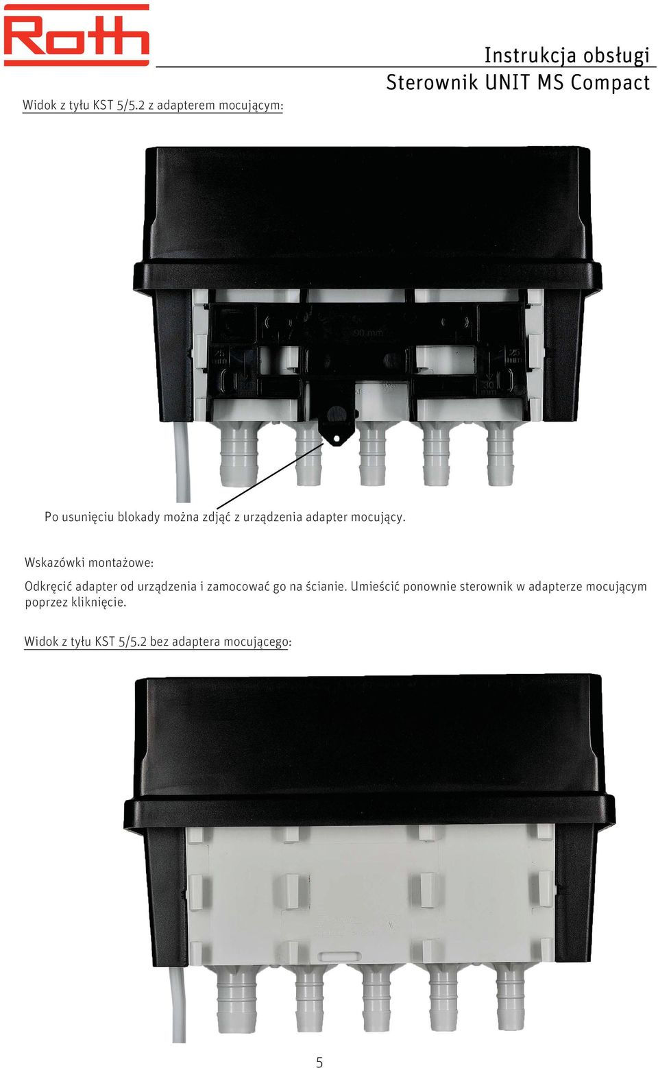 adapter mocujący.