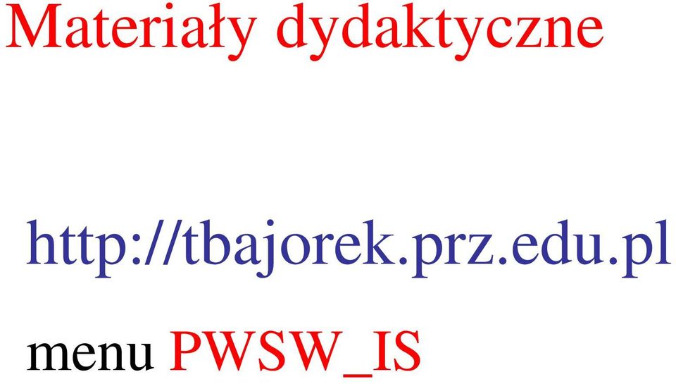 http://tbajorek.