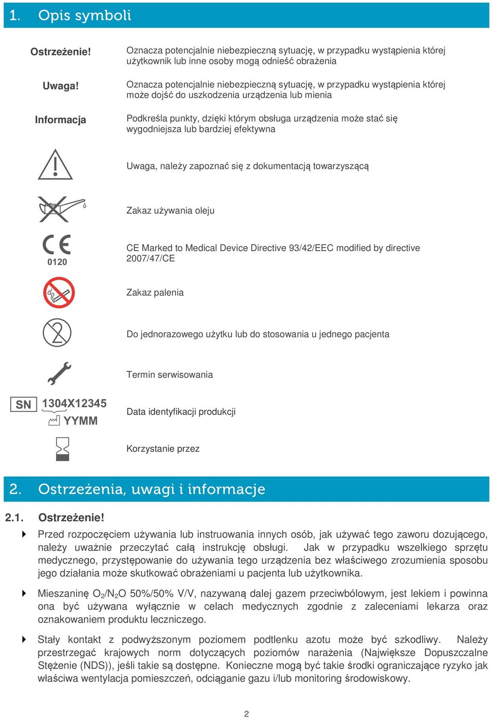 wystąpienia której może dojść do uszkodzenia urządzenia lub mienia Podkreśla punkty, dzięki którym obsługa urządzenia może stać się wygodniejsza lub bardziej efektywna Uwaga, należy zapoznać się z