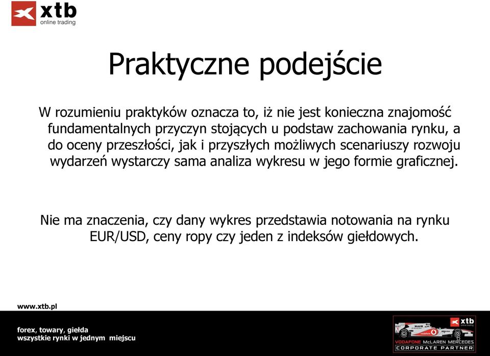 przyszłych możliwych scenariuszy rozwoju wydarzeń wystarczy sama analiza wykresu w jego formie