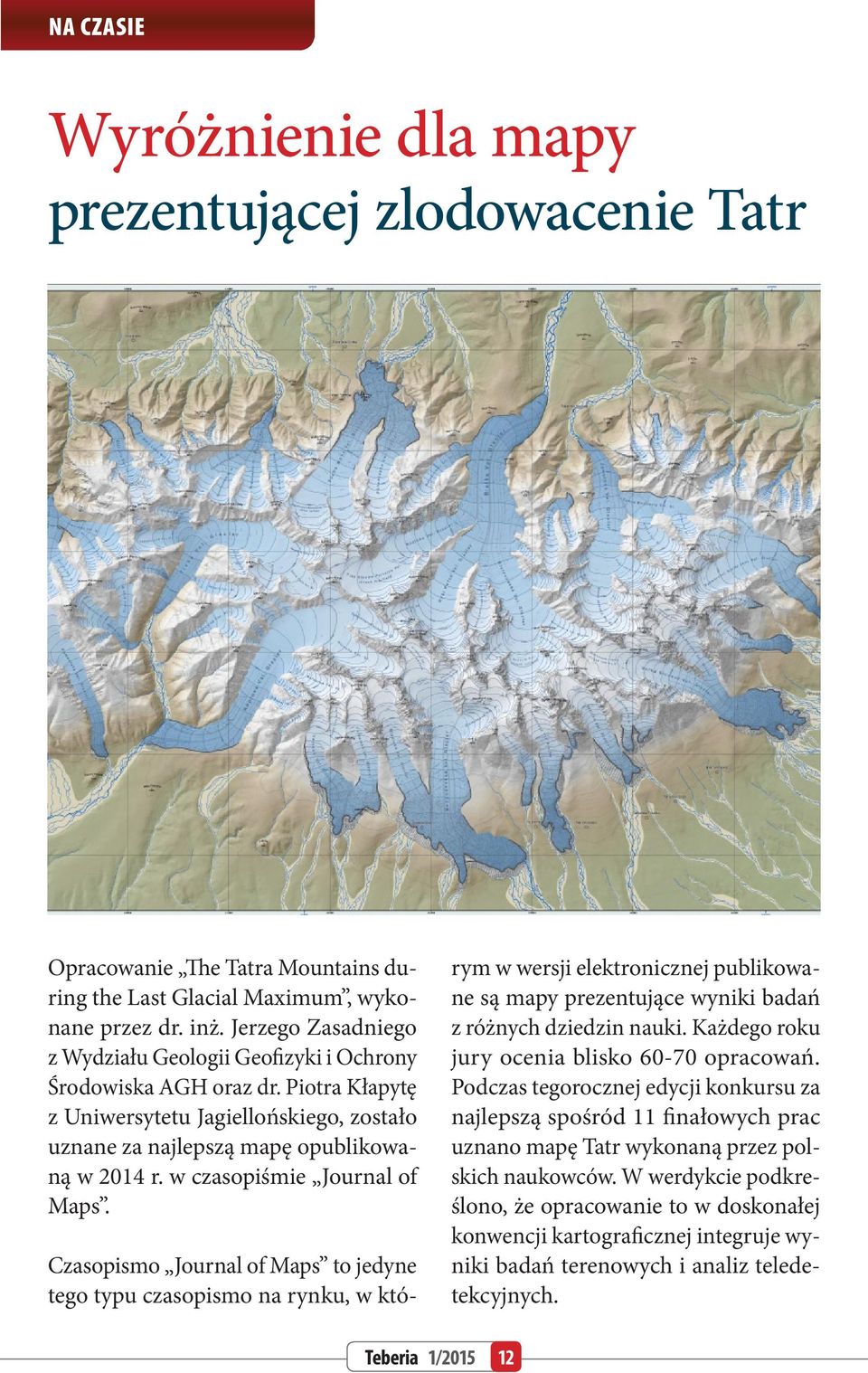 w czasopiśmie Journal of Maps.