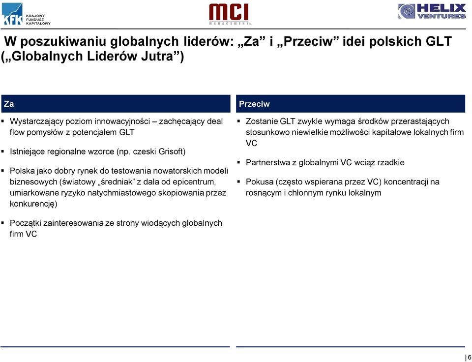 czeski Grisoft) Polska jako dobry rynek do testowania nowatorskich modeli biznesowych (światowy średniak z dala od epicentrum, umiarkowane ryzyko natychmiastowego skopiowania przez konkurencję)