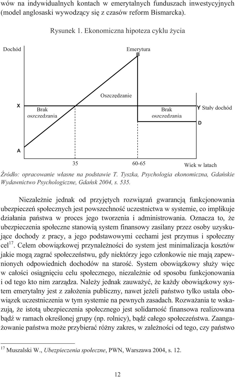 Tyszka, Psychologia ekonomiczna, Gda skie Wydawnictwo Psychologiczne, Gda sk 2004, s. 535.