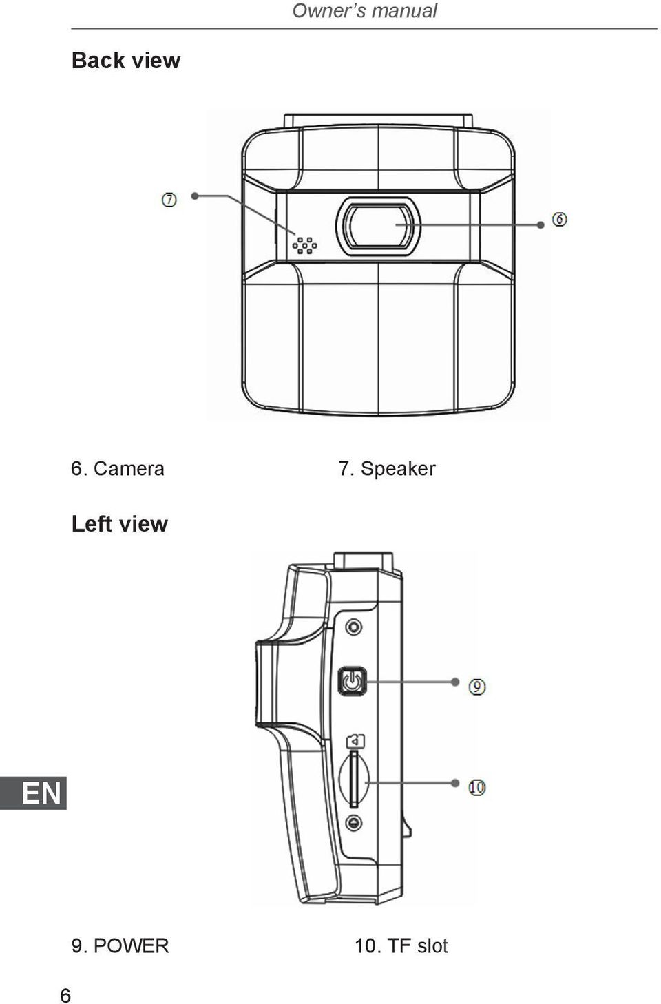 Speaker Left view EN