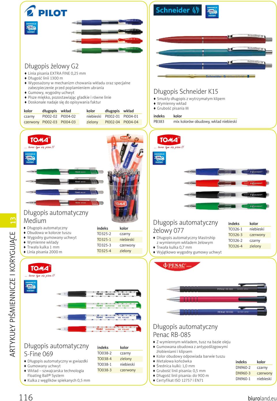 Długopis Schneider K15 Smukły długopis z wytrzymałym klipem Wymienny wkład Grubość pisania M PB383 mix ów obudowy, wkład Długopis automatyczny Medium Długopis automatyczny Obudowa w ze tuszu Wygodny
