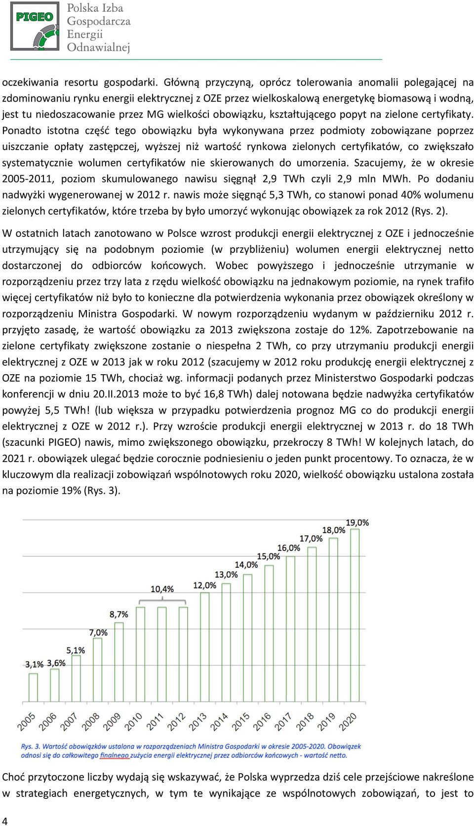 jesttuniedoszacowanieprzezmgwielkościobowiązku,kształtującegopopytnazielonecertyfikaty.