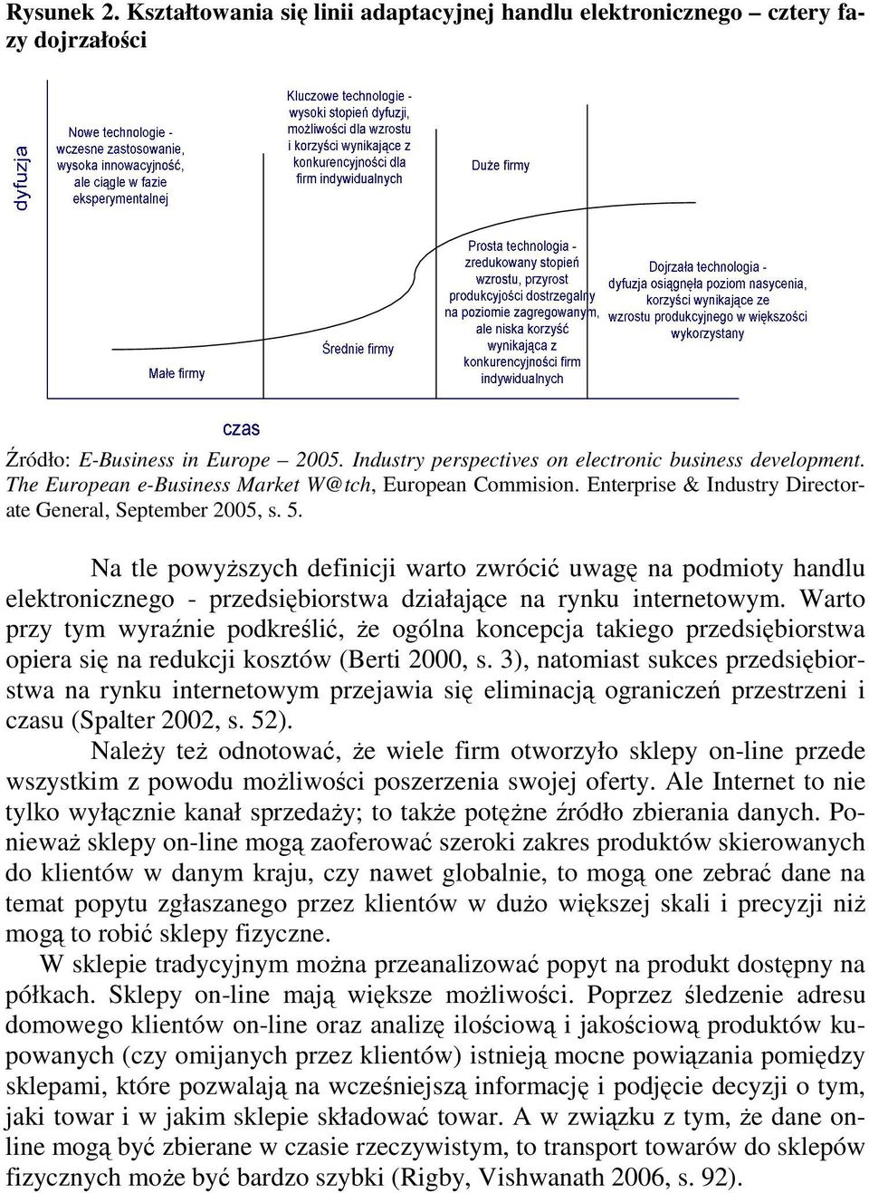 Na tle powyŝszych definicji warto zwrócić uwagę na podmioty handlu elektronicznego - przedsiębiorstwa działające na rynku internetowym.