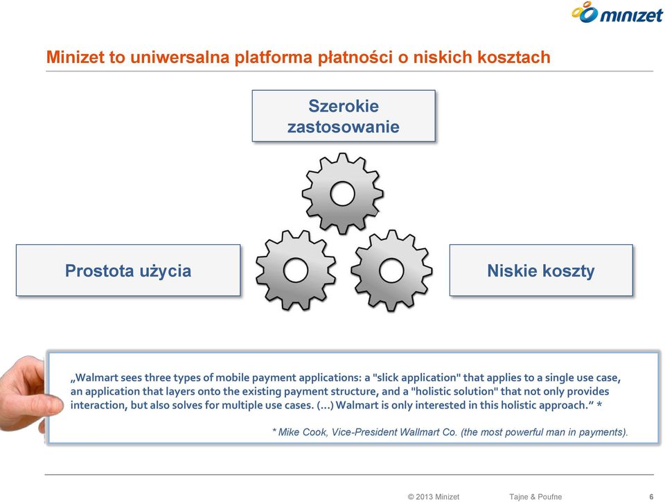 payment structure, and a "holistic solution" that not only provides interaction, but also solves for multiple use cases. (.