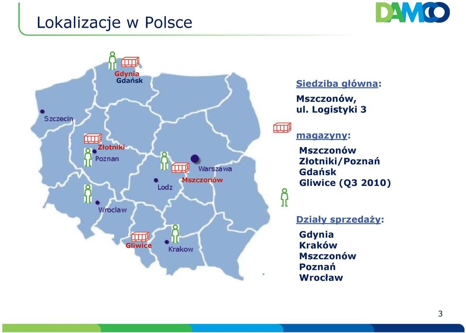 Logistyki 3 Złotniki Mszczonów magazyny: Mszczonów