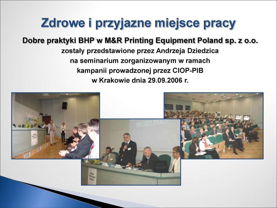 and sp. z o.