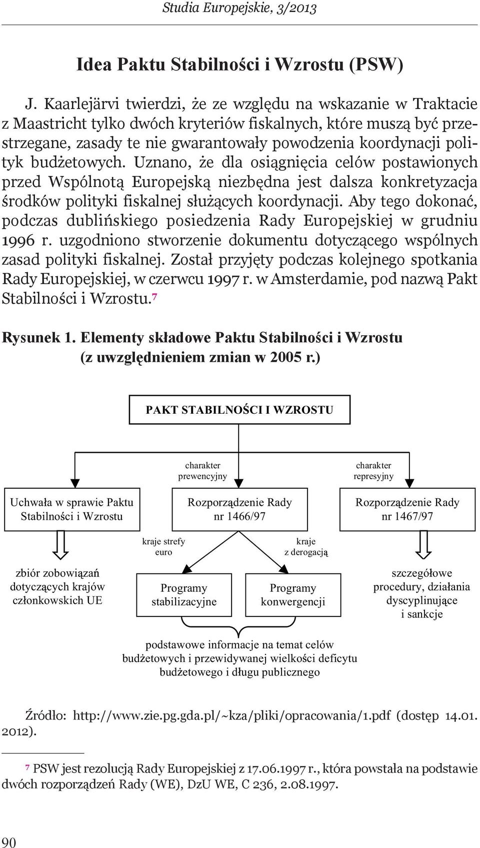 budżetowych. Uznano, że dla osiągnięcia celów postawionych przed Wspólnotą Europejską niezbędna jest dalsza konkretyzacja środków polityki fiskalnej służących koordynacji.