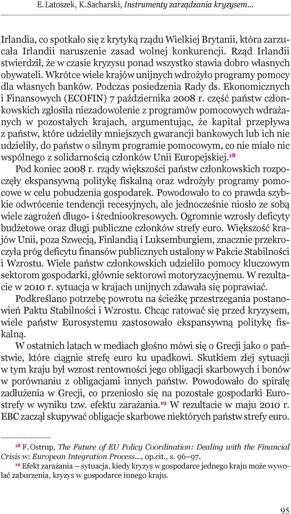 Ekonomicznych i Finansowych (ECOFIN) 7 października 2008 r.