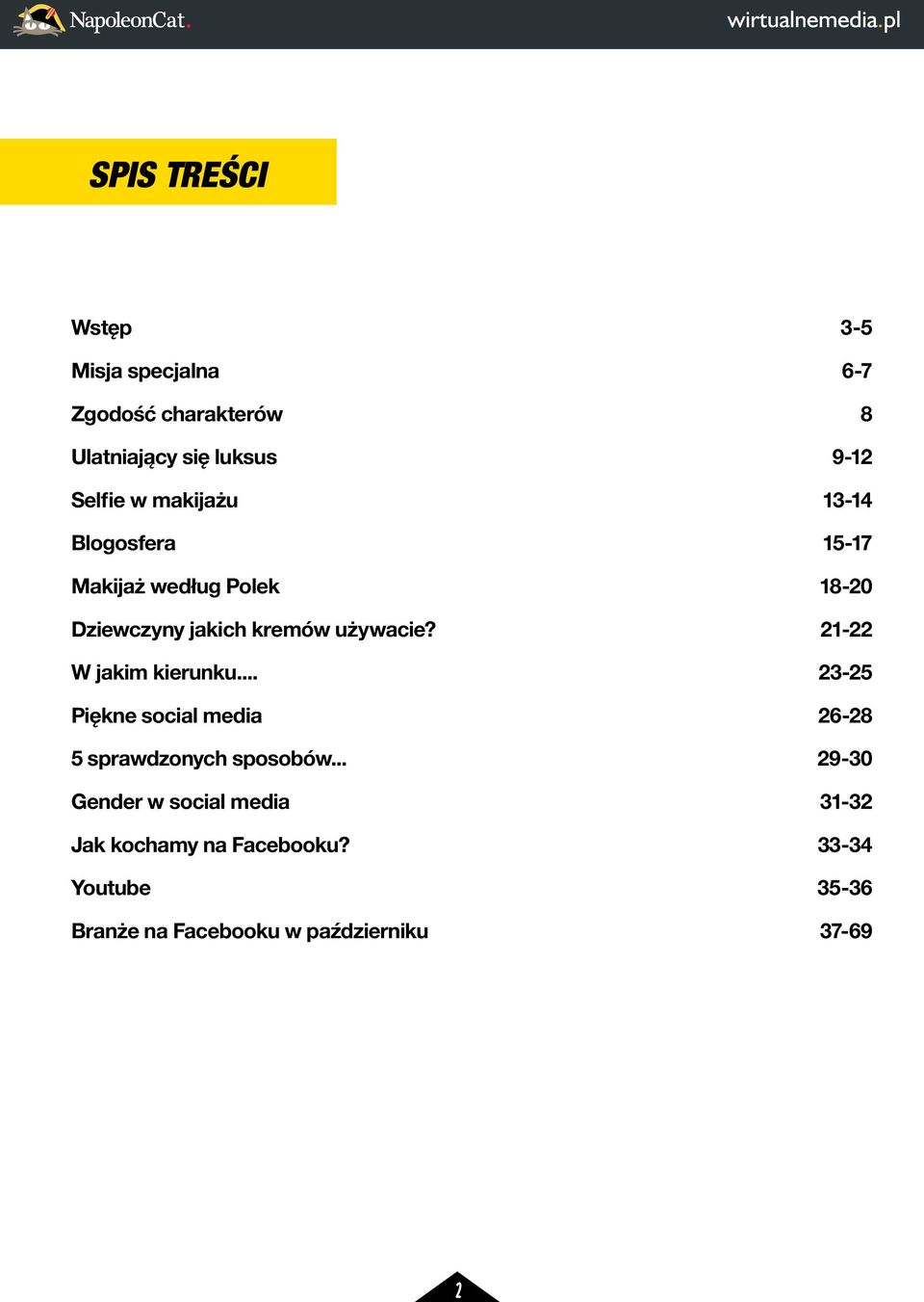 używacie? - W jakim kierunku... -5 Piękne social media 6-8 5 sprawdzonych sposobów.