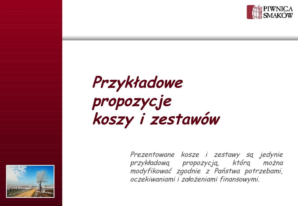 przykładową propozycją, którą można modyfikować