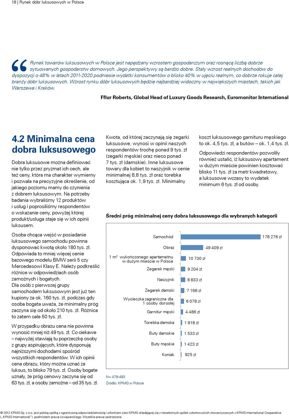 Stały wzrost realnych dochodów do dyspozycji o 48% w latach 2011-2020 podniesie wydatki konsumentów o blisko 40% w ujęciu realnym, co dobrze rokuje całej branży dóbr luksusowych.